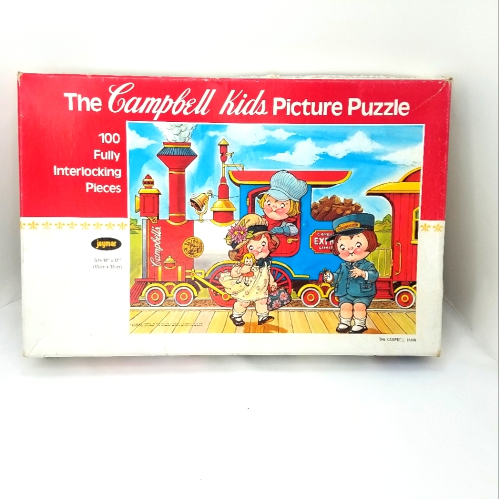 Campbell kids vintage 100 pieces jigsaw puzzle
